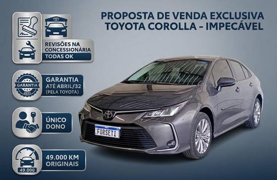 TOYOTA COROLLA 2.0 VVT-IE FLEX XEI DIRECT SHIFT TOYOTA COROLLA 2.0 VVT-IE FLEX XEI DIRECT SHIFT